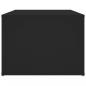 Preview: Couchtisch Schwarz 100x50x36 cm Holzwerkstoff