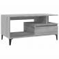 Preview: Couchtisch Grau Sonoma 90x49x45 cm Holzwerkstoff
