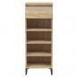Preview: Schuhregal Sonoma-Eiche 40x36x105 cm Holzwerkstoff