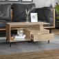 Preview: Couchtisch Sonoma-Eiche 90x49x45 cm Holzwerkstoff