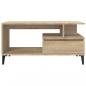 Preview: Couchtisch Sonoma-Eiche 90x49x45 cm Holzwerkstoff