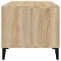 Preview: Couchtisch Sonoma-Eiche 90x49x45 cm Holzwerkstoff