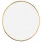 Preview: Wandspiegel Golden Ø 30 cm Rund