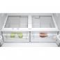 Preview: Siemens KF96NVPEA iQ300 Stand Kühl-Gefrierkombination, French-Door, 91 cm breit, noFrost, superCooling, inox