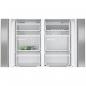 Preview: Siemens KF96NVPEA iQ300 Stand Kühl-Gefrierkombination, French-Door, 91 cm breit, noFrost, superCooling, inox