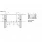 Preview: Siemens KF96NVPEA iQ300 Stand Kühl-Gefrierkombination, French-Door, 91 cm breit, noFrost, superCooling, inox