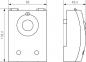 Preview: Theben LUNA 126 star E Dämmerungsschalter Wandaufbau, mit Adapterplatte (1260901)