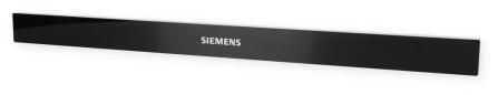 Preview: Siemens LZ46561 Griffleiste, schwarz