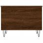Preview: Couchtisch Braun Eichen-Optik 60x44,5x45 cm Holzwerkstoff