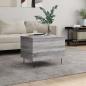 Preview: ARDEBO.de - Couchtisch Grau Sonoma 60x44,5x45 cm Holzwerkstoff