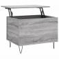 Preview: Couchtisch Grau Sonoma 60x44,5x45 cm Holzwerkstoff