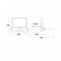 Preview: Steinel XLED ONE S Sensor-LED-Strahler, anthrazit (065249)