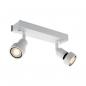 Preview: ARDEBO.de SLV PURI 2, Wand- und Deckenleuchte, zweiflammig, QPAR51, max. 100 W, mit Dekoring, v (147371)