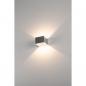 Preview: SLV LOGS IN, Wandleuchte, LED, 2000K-3000K Dim to Warm, aluminium/weiß (1000640)