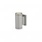 Preview: ARDEBO.de SLV MYRA UP/DOWN Outdoor Wandleuchte, QPAR51, IP55, grau, max. 70W (233114)