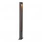Preview: SLV FLATT POLE 100 Outdoor LED Stehleuchte, 3000K, IP65, anthrazit/braun (1002959)
