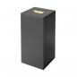 Preview: SLV BIG THEO WALL, Outdoor Wandleuchte, zweiflammig, LED, 3000K, Flood up/Beam down, silbergrau (234515)