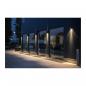 Preview: SLV BIG THEO WALL, Outdoor Wandleuchte, zweiflammig, LED, 3000K, Flood up/Beam down, silbergrau (234515)
