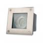 Preview: SLV DASAR 70 Outdoor Bodeneinbauleuchte, QPAR51, IP67, eckig, edelstahl 304, max. 35W (229374)