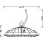 Preview: Siteco Highbay 42-S LED-Hallenleuchte, breit strahlend, EIN/AUS, AC, 4000K (51HP327A4FMA)
