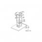 Preview: Siemens LF97BCP50 iQ500 EEK: A Inselhaube, 90 cm breit, Ab-/Umluft, touchControl, Edelstahl