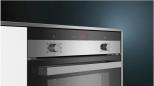 Preview: Siemens HB113FBS1 iQ100 EEK: A Einbaubackofen, 60 cm breit, 66 L, 3D-Heißluft Plus, Schnellaufheizung, Edelstahl