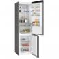 Preview: Siemens KG39NAXCF iQ500 Stand Kühl-Gefrierkombination, 60 cm breit, 363 L, Home Connect App, bottleRack, superCooling, blackSteel