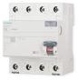 Preview: Siemens 5SV3346-6 FI-Schutzschalter, 4-polig, Typ A, 63A, 30mA, 400V