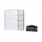 Preview: Siedle TM 611-04 SM Tasten-Modul, silber-metallic (200022042-00)