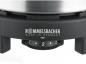 Preview: Rommelsbacher RK501 Reisekochplatte, 500 W, Gussheizplatte, edelstahl/schwarz