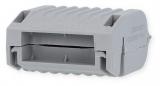Preview: Wago 207-1331 Gelbox, für Aderleitungen, Serie 221, 2x73, max. 4mm²-Klemmen, ohne Verbindungsklemmen, Größe 1, grau