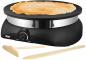 Preview: ARDEBO.de Unold Profi 48155 Crepesmaker, 1250 W, stufenloser Temperaturregler, schwarz/edelstahl