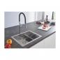 Preview: GROHE K700 Edelstahlspüle, 550x450mm, Edelstahl (31726SD0)