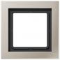Preview: ARDEBO.de Rahmen 1-fach, edelstahl, LS Design, Jung ESD2981