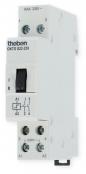 Preview: Theben OKTO S22-230 Stromstoßschalter elektromechanisch, 2 Kanäle/Schließer, allpolige Abschaltung, 200 W LED, kein Ruhestromverbrauch, SELV, 2 Drähte pro Taster, Bedienung über integrierten Handschalter möglich 3120122