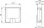 Preview: Theben TA 2 S KNX Tasterschnittstelle 4 Tasten, 4 LEDs, integrierter Temperatursensor, weiß 4969222
