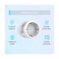 Preview: TP-Link Tapo P115 Smart Plug WLAN-Steckdose mit Verbrauchsanzeige, weiß