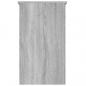 Preview: Schreibtisch Grau Sonoma 90x45x76 cm Holzwerkstoff