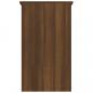 Preview: Schreibtisch Braun Eichen-Optik 90x45x76 cm Holzwerkstoff