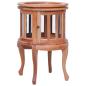 Preview: Vitrinenschrank Natur 50 x 50 x 76 cm Massivholz Mahagoni