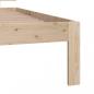 Preview: Massivholzbett Kiefer 90x200 cm