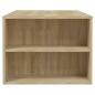 Preview: Couchtisch Sonoma-Eiche 102x55x42 cm Holzwerkstoff