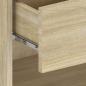 Mobile Preview: Wand-Nachttisch Sonoma-Eiche Holzwerkstoff