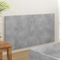 Preview: Kopfteil Betongrau 160x1,5x80 cm Holzwerkstoff