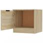 Preview: Nachttische 2 Stk. Sonoma-Eiche 40x39x40 cm