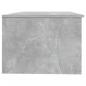 Preview: Couchtisch Betongrau 102x50x36 cm Holzwerkstoff