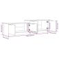 Preview: ARDEBO.de - TV-Schrank Hochglanz-Weiß 158,5x36x45 cm Holzwerkstoff