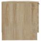 Preview: TV-Schrank Sonoma-Eiche 102x35x36,5 cm Holzwerkstoff
