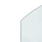 Preview: Kaminofen Glasplatte 80x50 cm