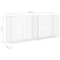 Preview: Gabione Verzinkter Stahl 85x30x200 cm